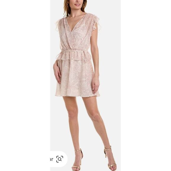 Ted Baker Evelyna Mini Dress in Ivory NWOT Size 2 or US 6 - Picture 1 of 8